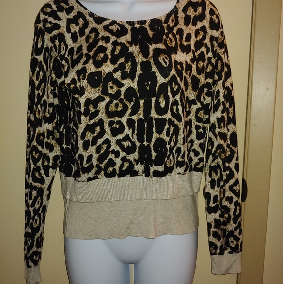 INC International Concepts Sweaters - INC Leopard Print Sweater 🐆